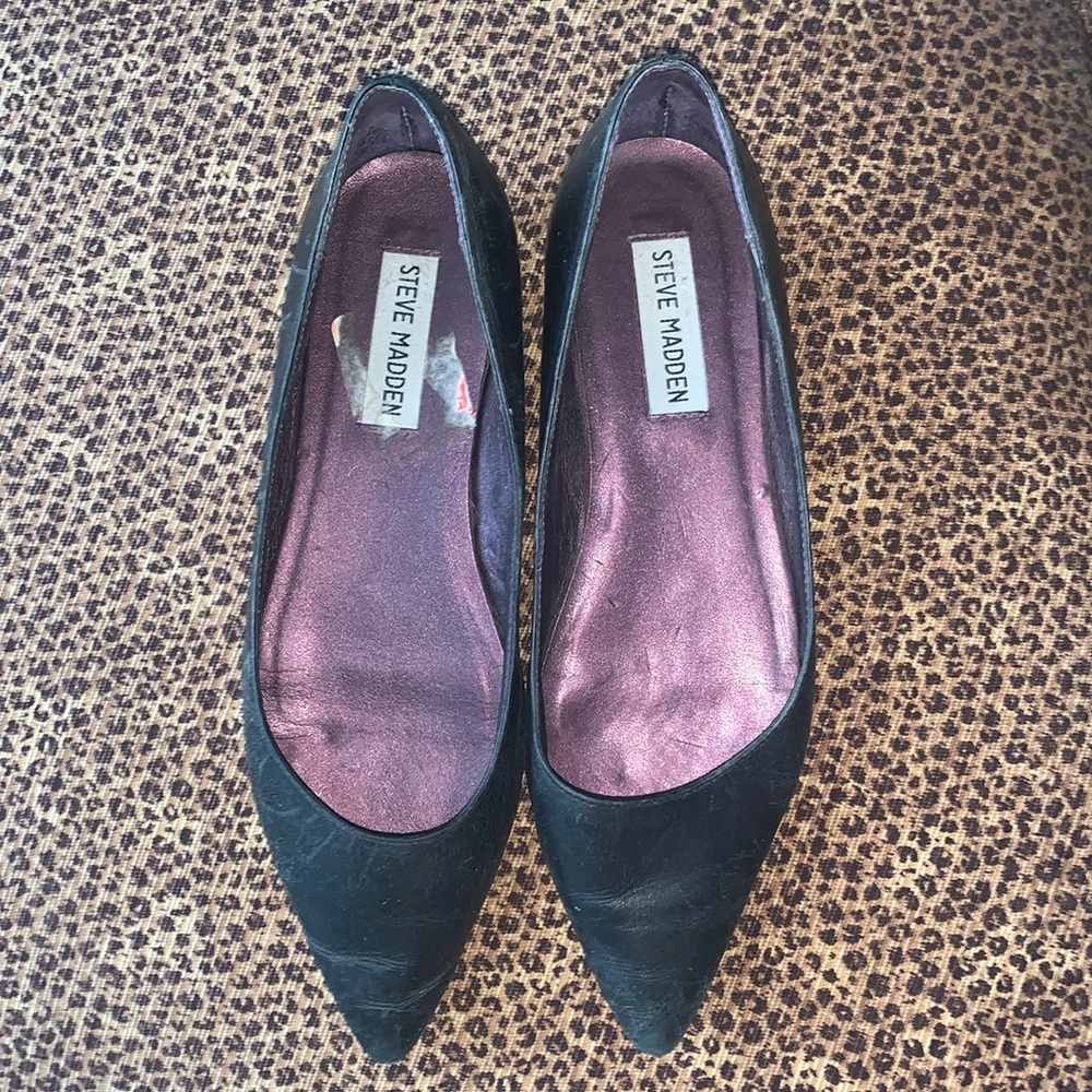 Ballet slipper, soft leather,pointed toe